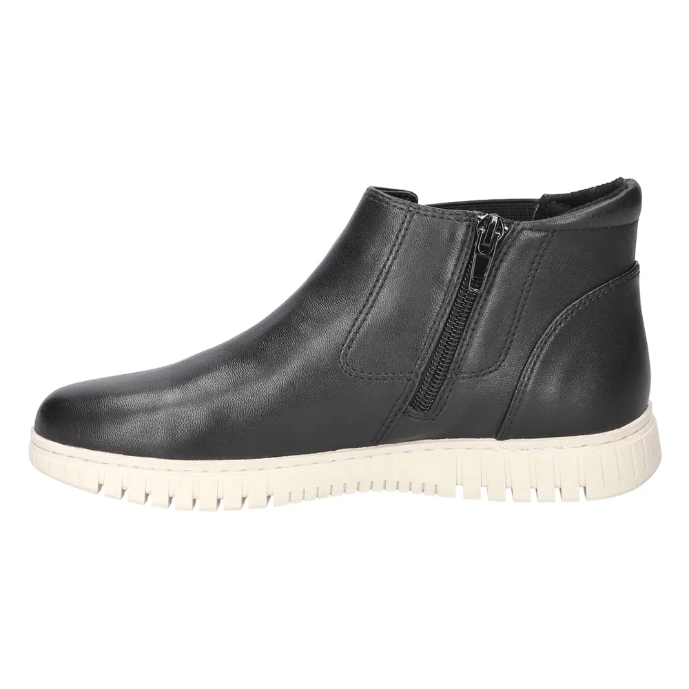 Kingly Round Toe Chelsea Zippered Booties